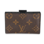 Louis Vuitton Louis Vuitton Black Monogram Canvas Gusseted Card Holder