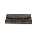 Louis Vuitton Louis Vuitton Fuchsia & Monogram Canvas Rosalie Wallet