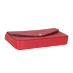 Louis Vuitton Louis Vuitton Scarlet Monogram Empreinte Félicie Pochette