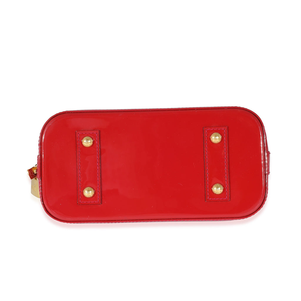 Louis Vuitton Louis Vuitton Cerise Monogram Vernis Alma BB