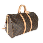 Louis Vuitton Louis Vuitton Monogram Canvas Keepall Bandoulière 45