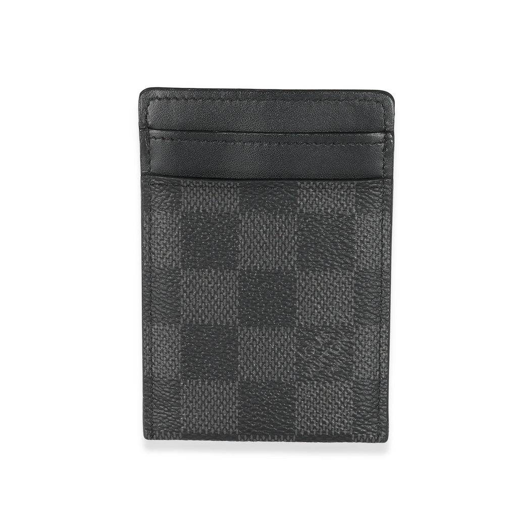 Louis Vuitton Louis Vuitton Damier Graphite Canvas Pince Card Holder With Bill Clip