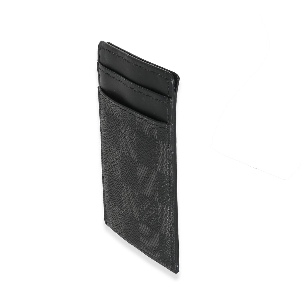 Louis Vuitton Louis Vuitton Damier Graphite Canvas Pince Card Holder With Bill Clip