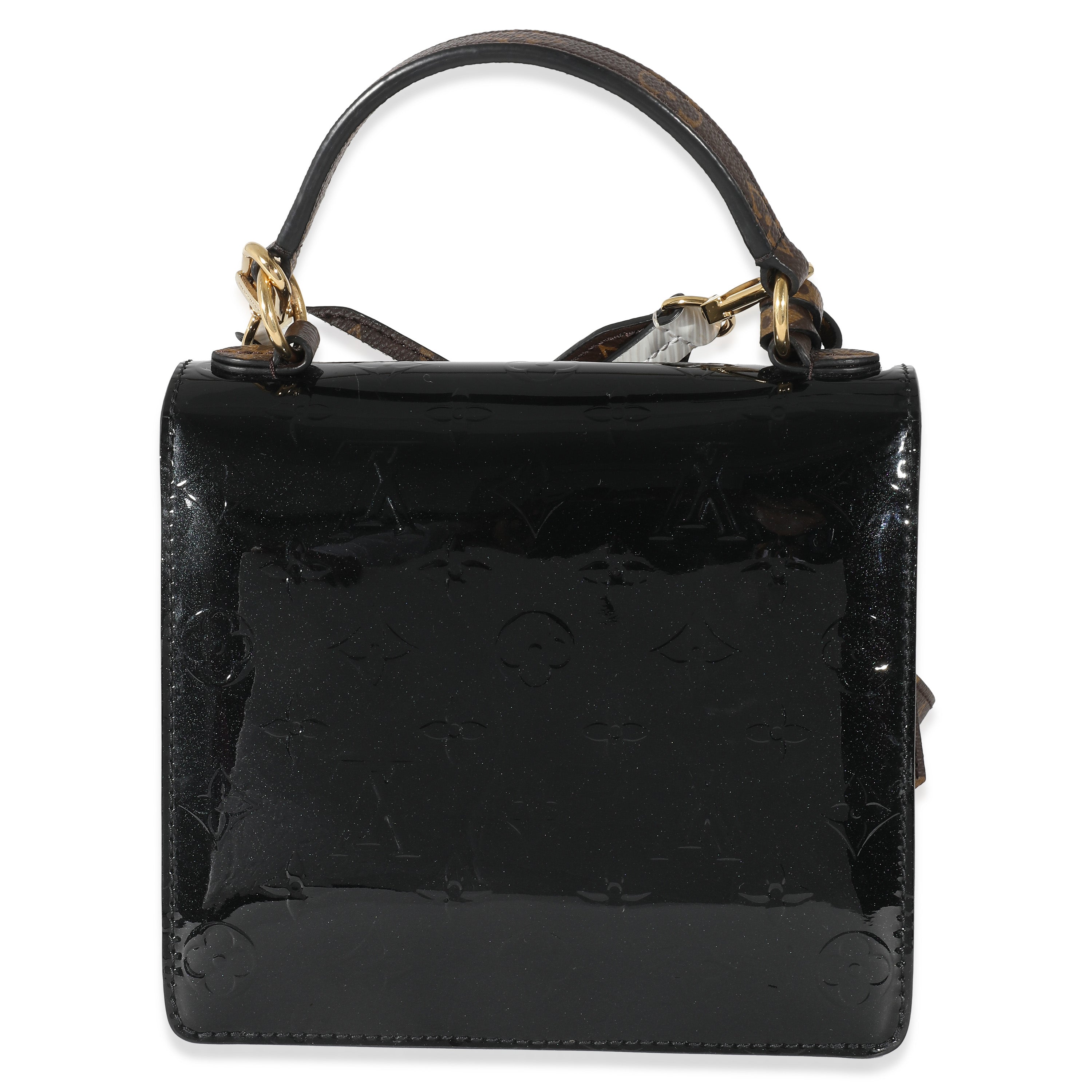 Louis Vuitton Louis Vuitton White Epi Black Monogram Vernis Spring Street