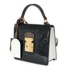 Louis Vuitton Louis Vuitton White Epi Black Monogram Vernis Spring Street