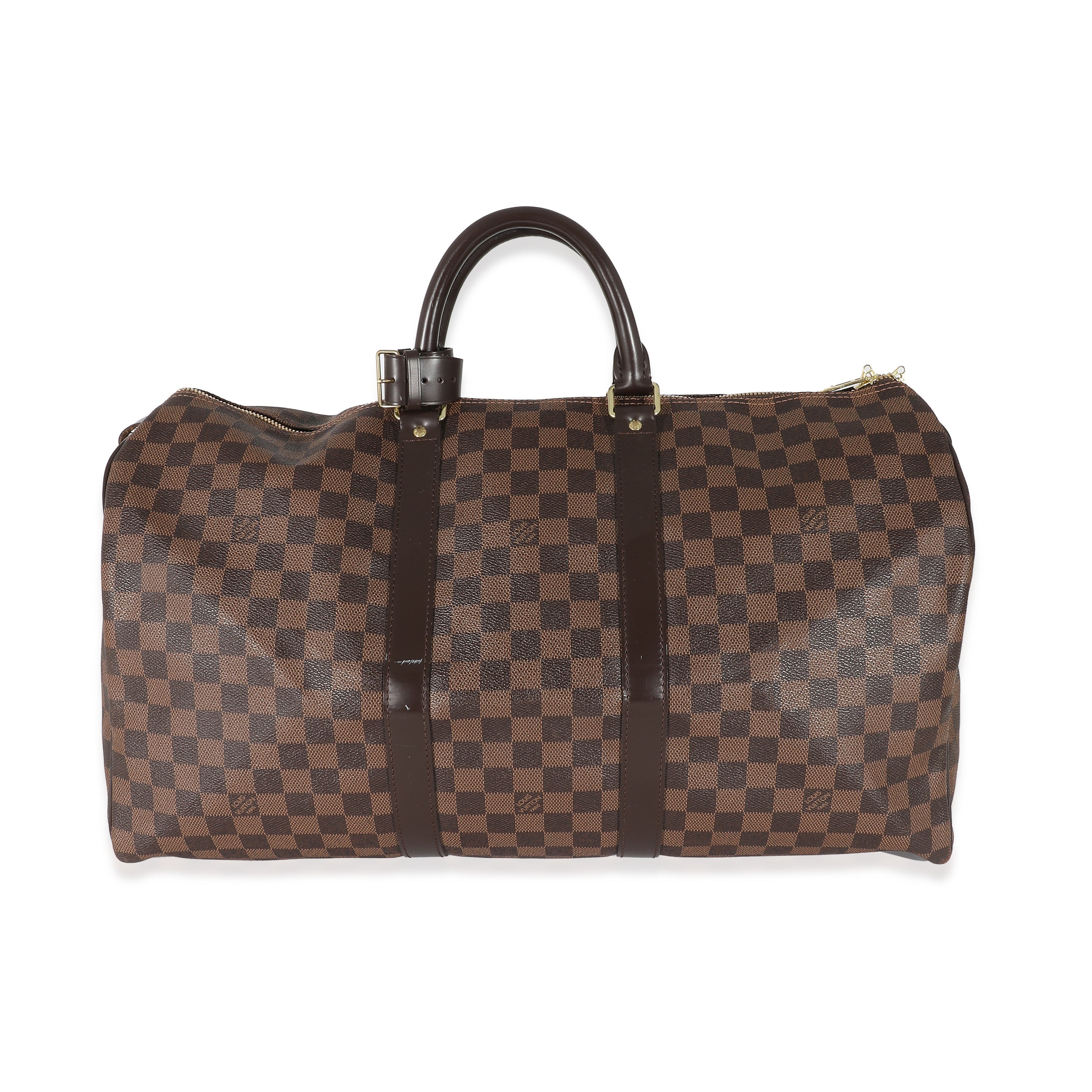Louis Vuitton Louis Vuitton Damier Ebene Canvas Keepall 50