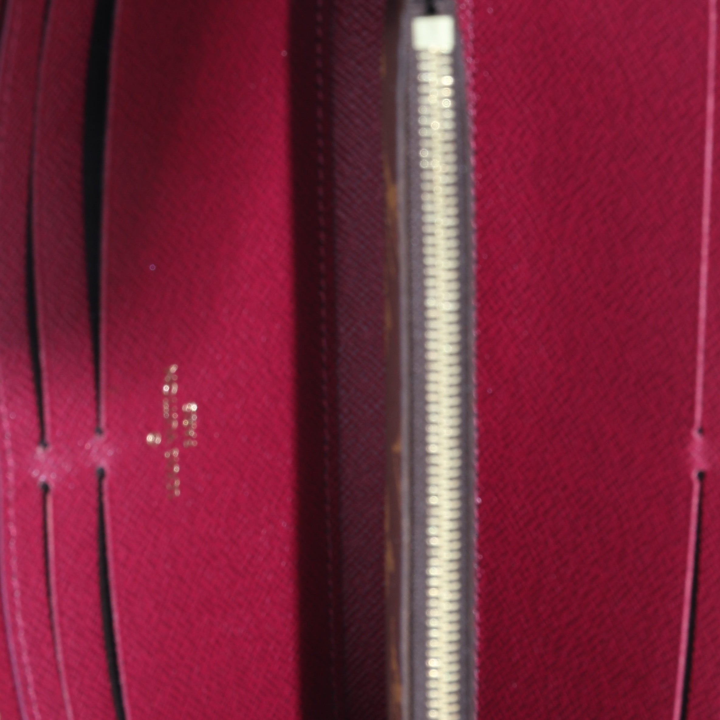 Louis Vuitton Louis Vuitton Fuchsia Monogram Canvas Clemence Wallet