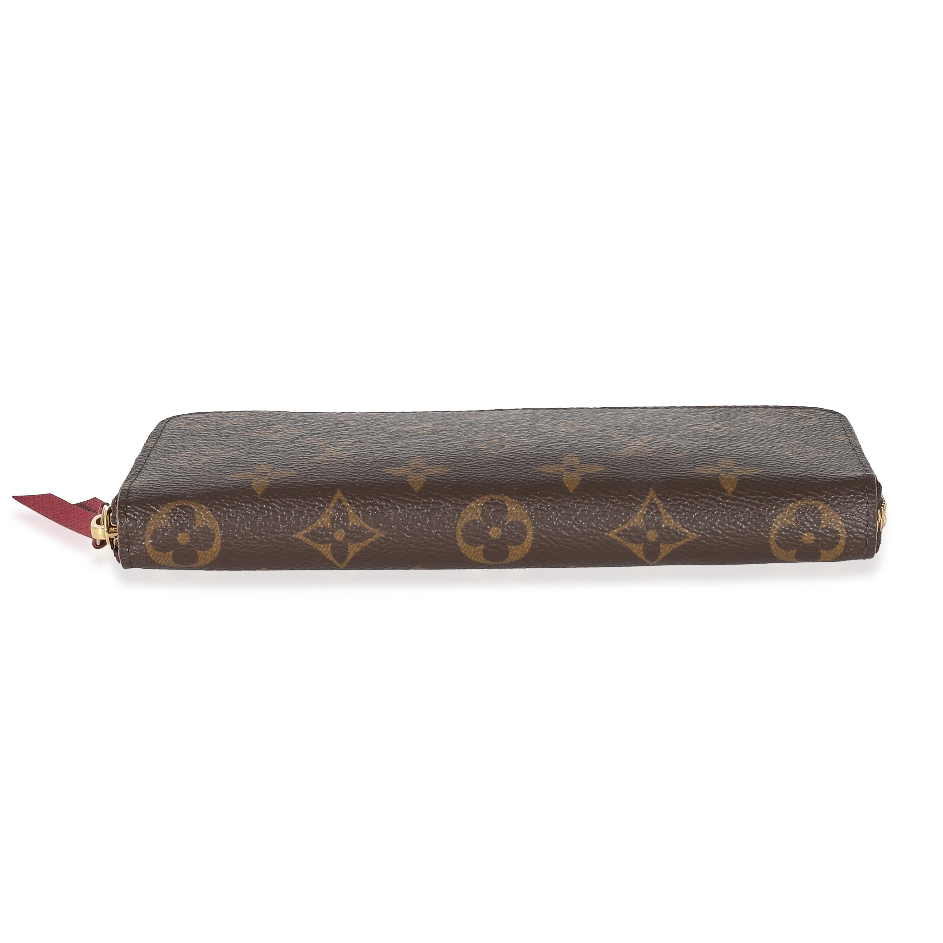 Louis Vuitton Louis Vuitton Fuchsia Monogram Canvas Clemence Wallet