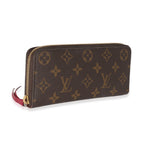 Louis Vuitton Louis Vuitton Fuchsia Monogram Canvas Clemence Wallet