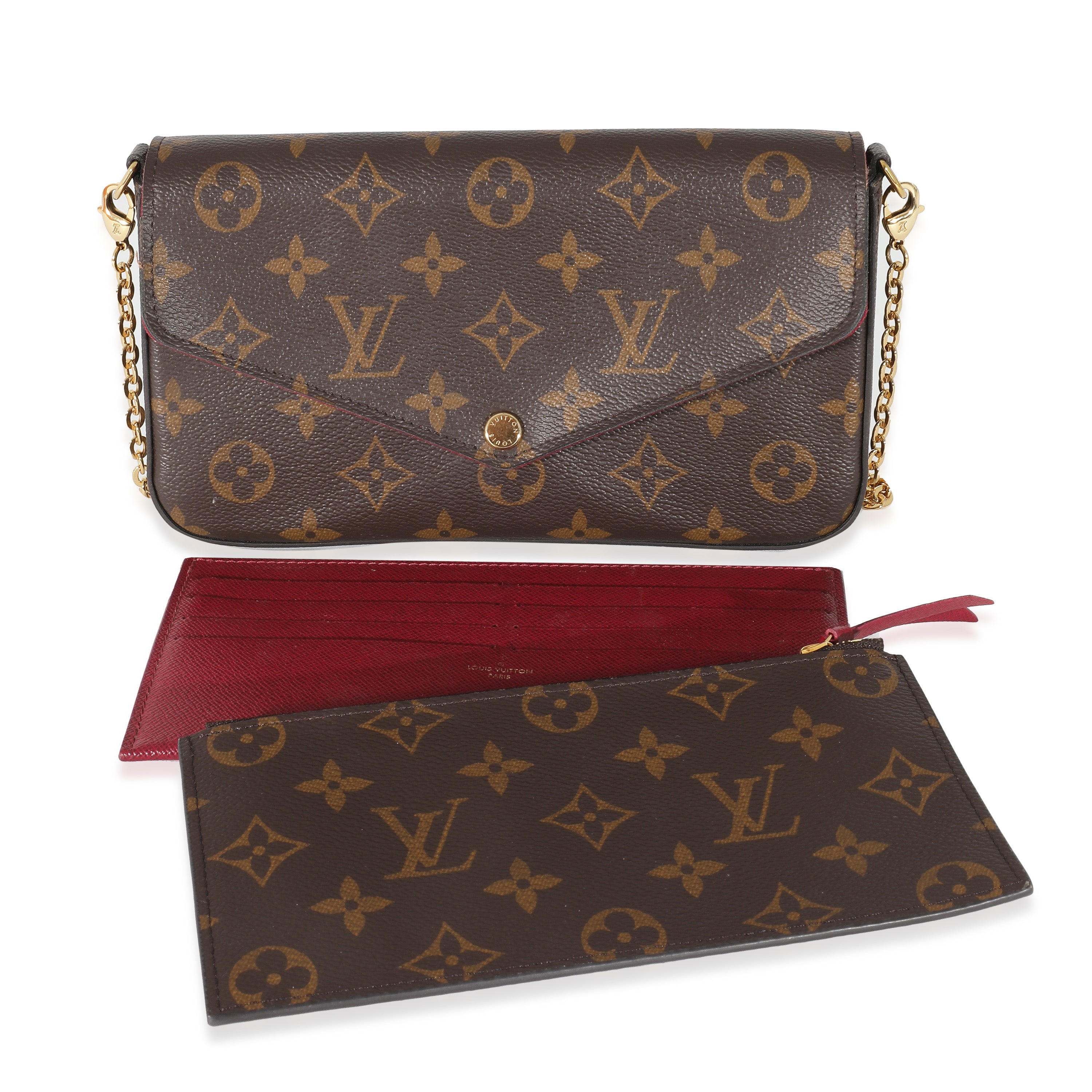 Louis Vuitton Fuchsia Monogram Canvas Félicie Pochette