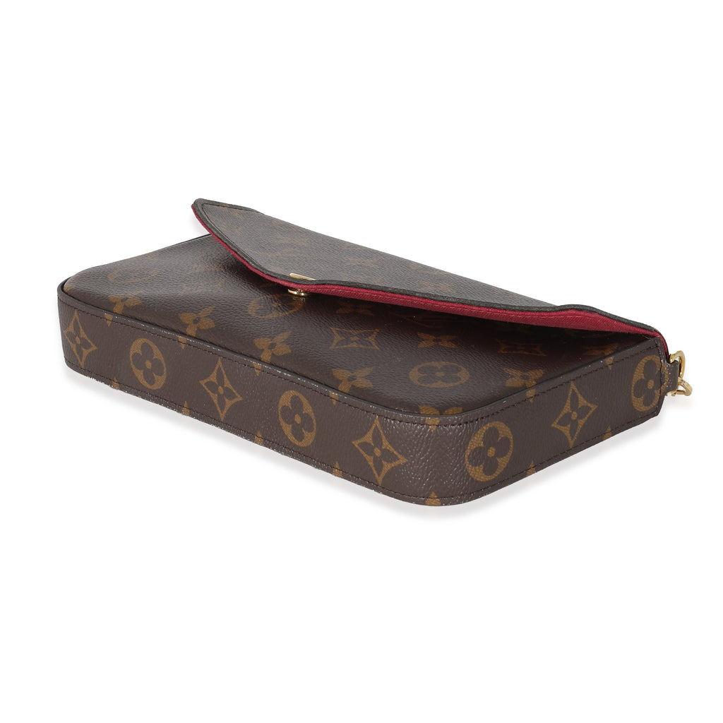Louis Vuitton Fuchsia Monogram Canvas Félicie Pochette