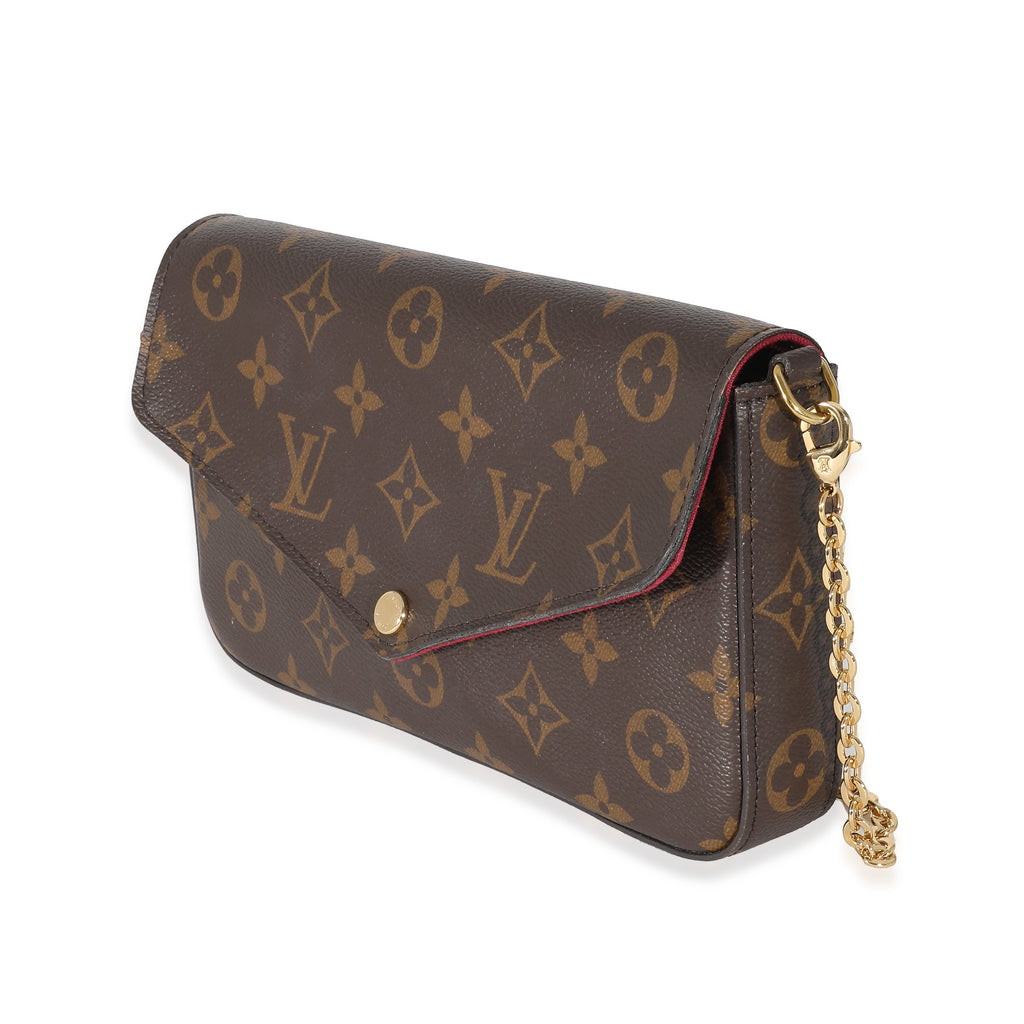 Louis Vuitton Fuchsia Monogram Canvas Félicie Pochette