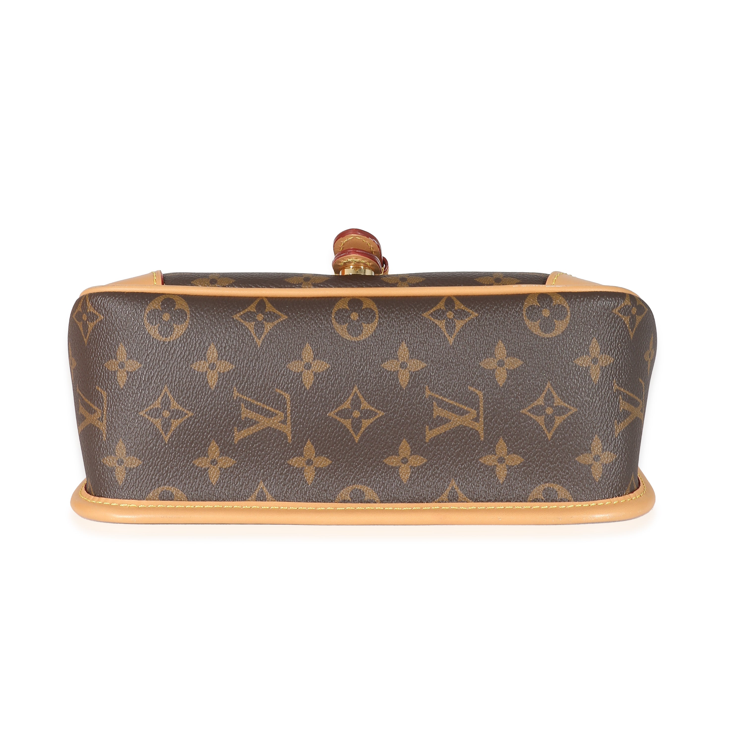 Louis Vuitton Louis Vuitton Black Monogram Canvas Diane