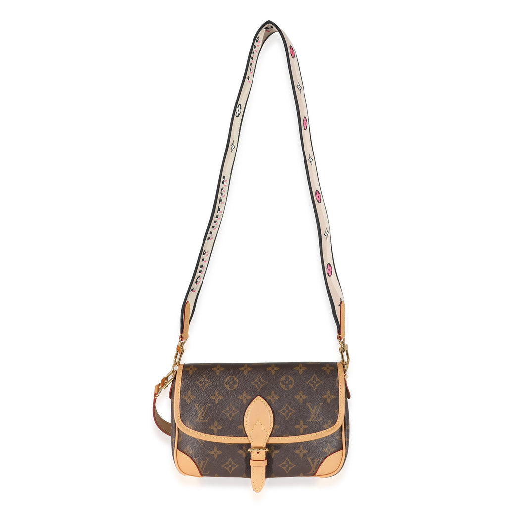 Louis Vuitton Louis Vuitton Black Monogram Canvas Diane