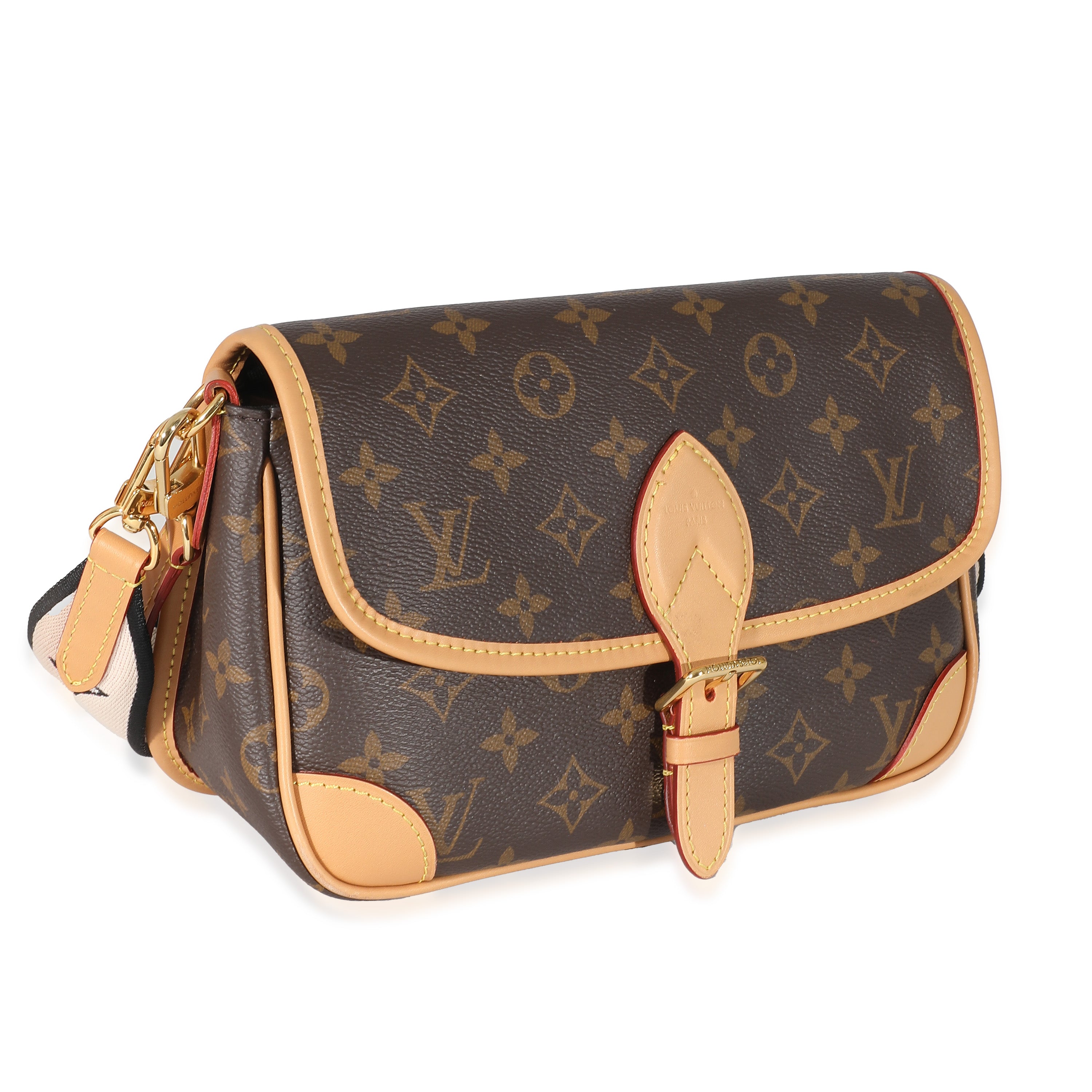Louis Vuitton Louis Vuitton Black Monogram Canvas Diane