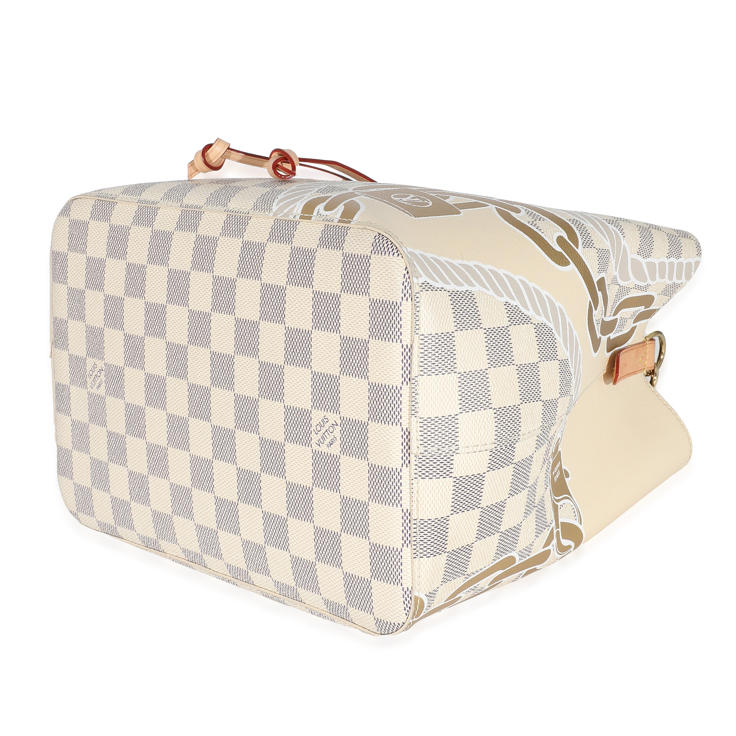 Louis Vuitton Louis Vuitton Damier Azur Canvas Nautical Ropes Néonoé MM