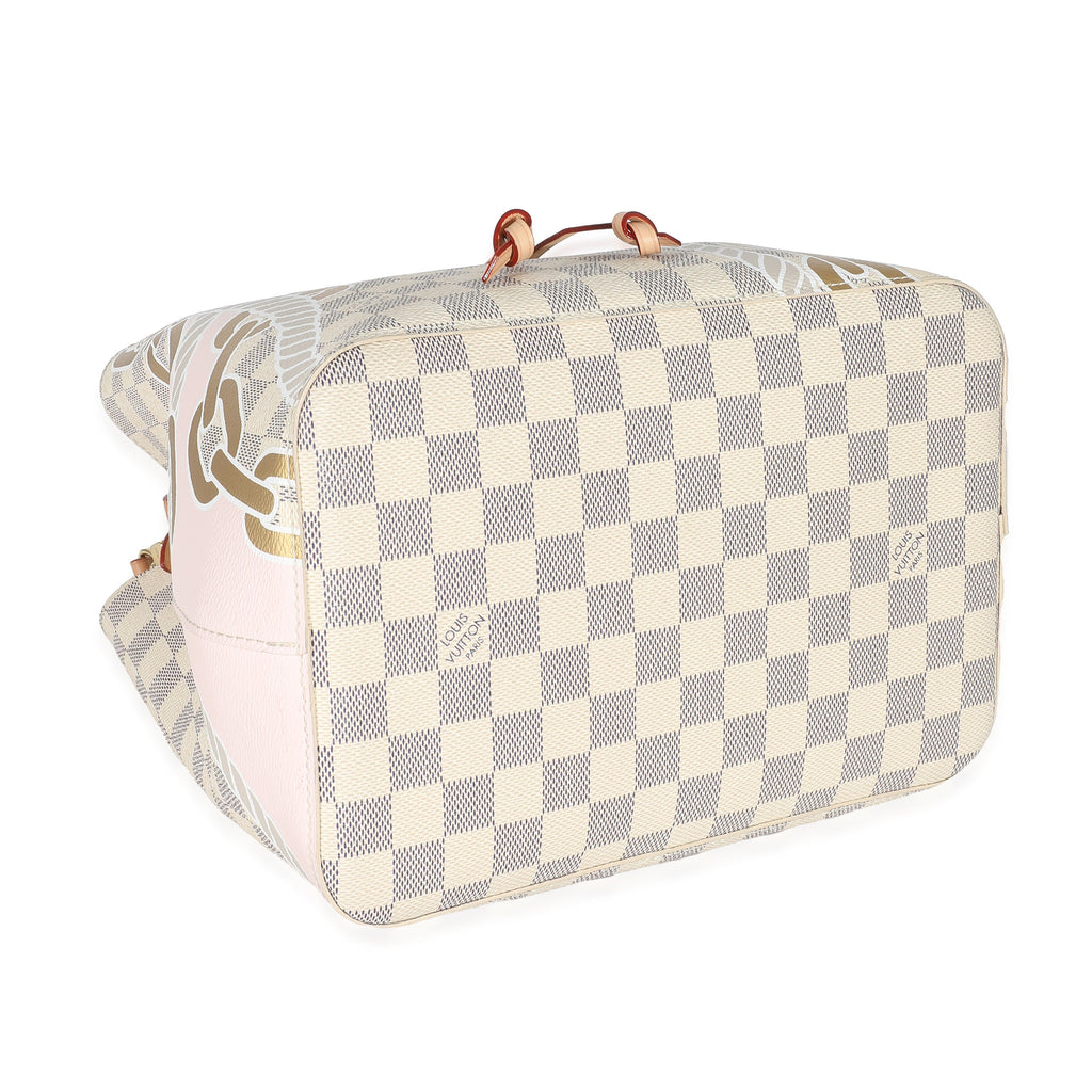 Louis Vuitton Louis Vuitton Damier Azur Canvas Nautical Ropes Néonoé MM