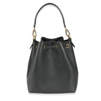 Louis Vuitton Louis Vuitton Black Calfskin Lockme Bucket MM