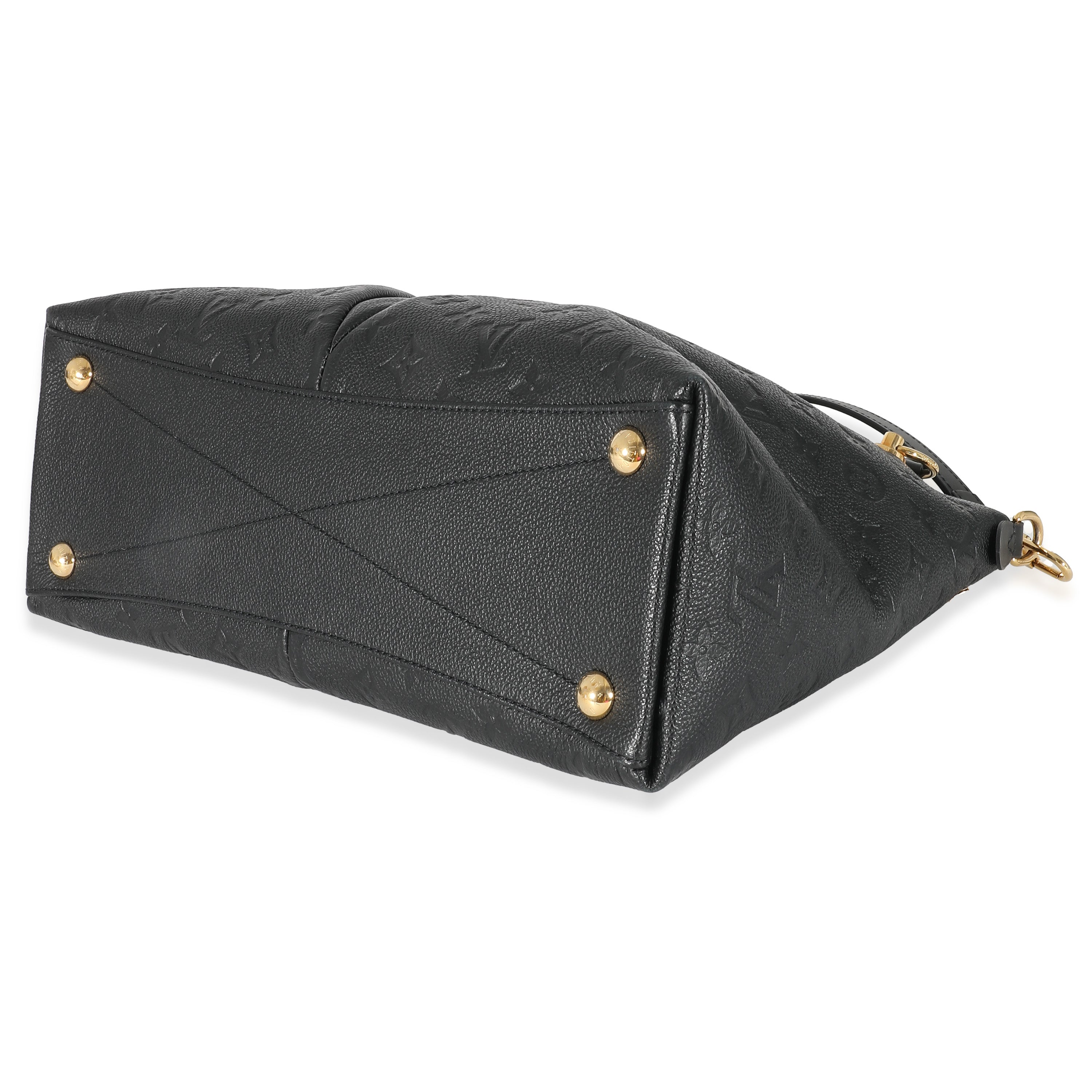 Louis Vuitton Louis Vuitton Black Monogram Empreinte V Tote MM