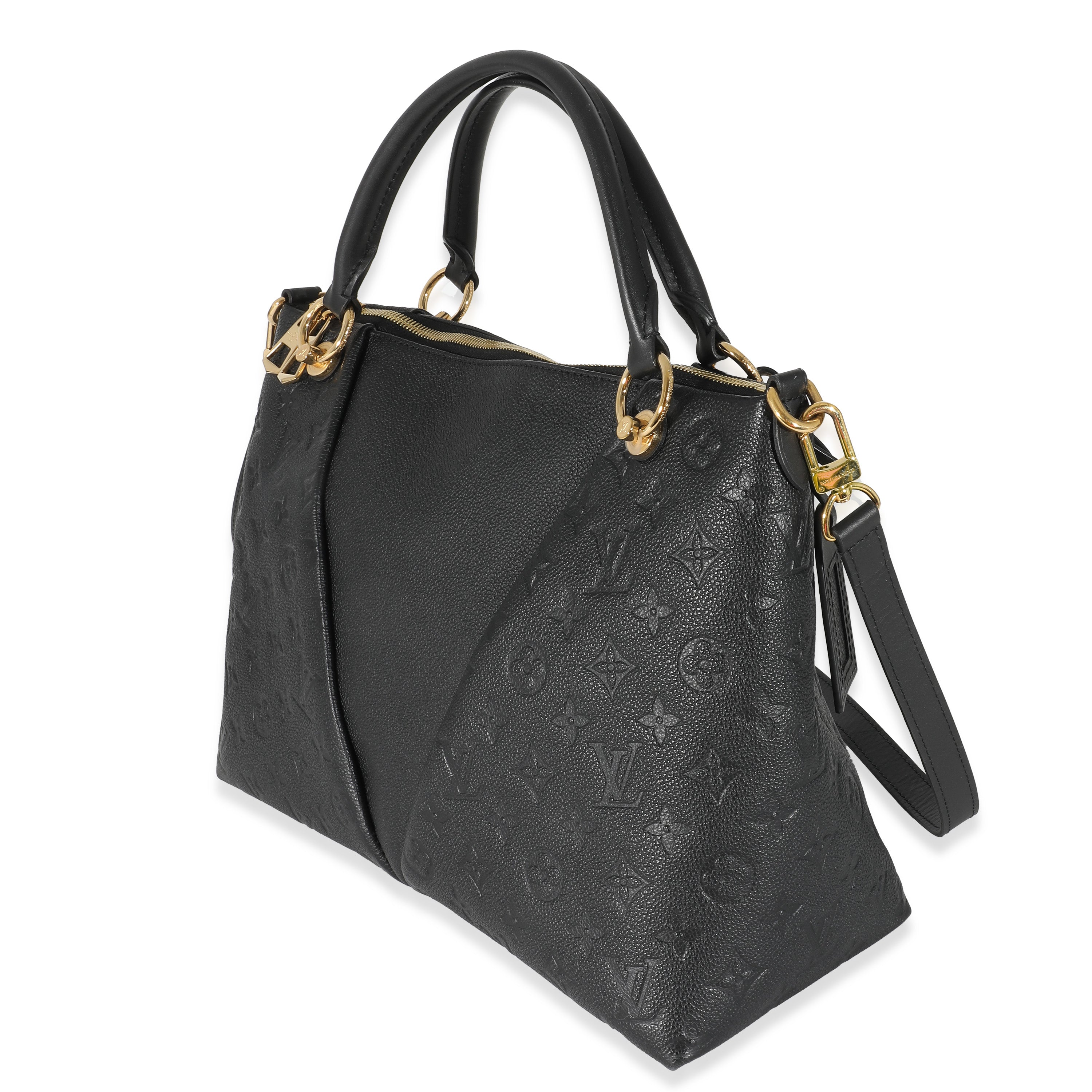 Louis Vuitton Louis Vuitton Black Monogram Empreinte V Tote MM
