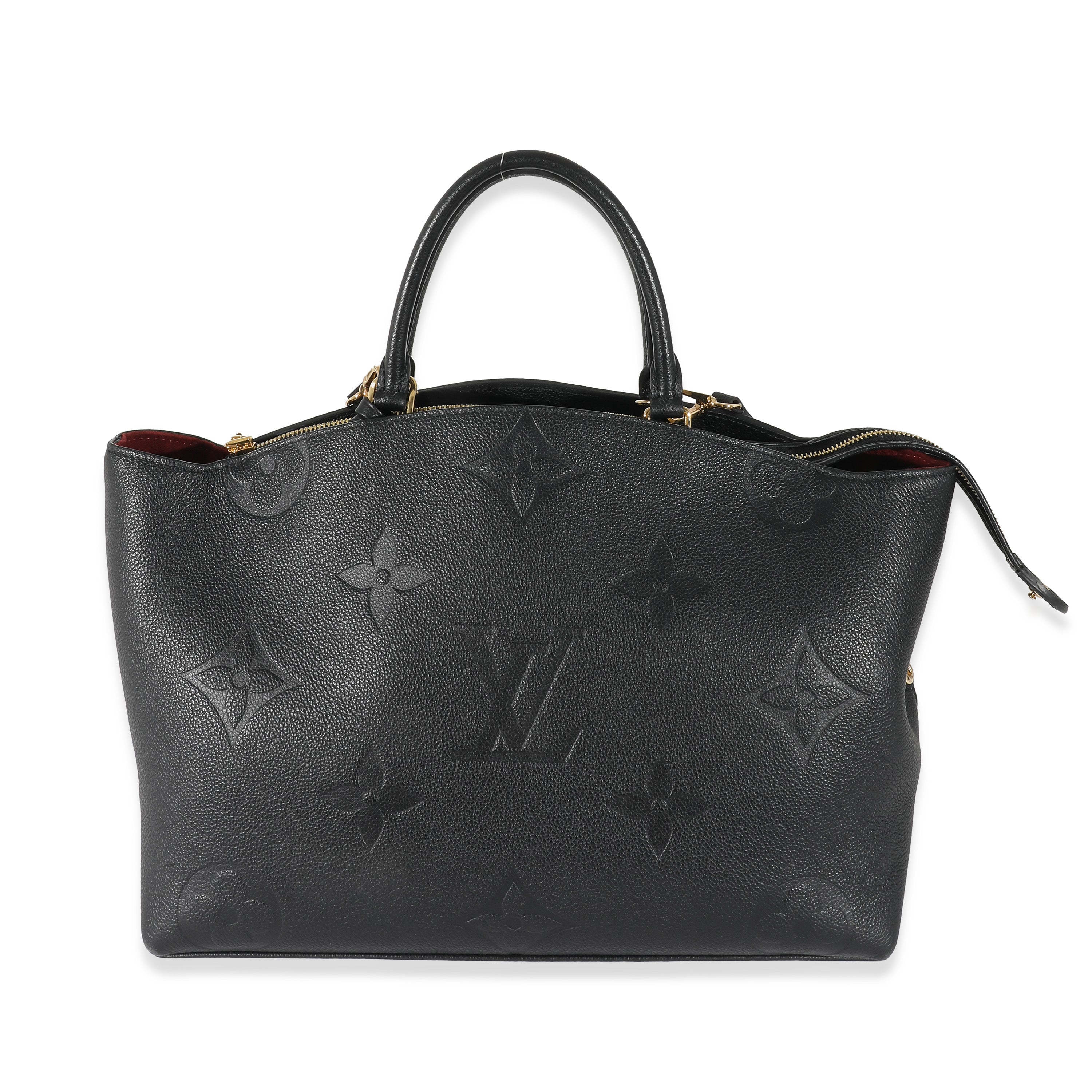 Louis Vuitton Louis Vuitton Black Monogram Empreinte Grand Palais