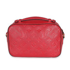 Louis Vuitton Red Monogram Empreinte Saintonge Crossbody