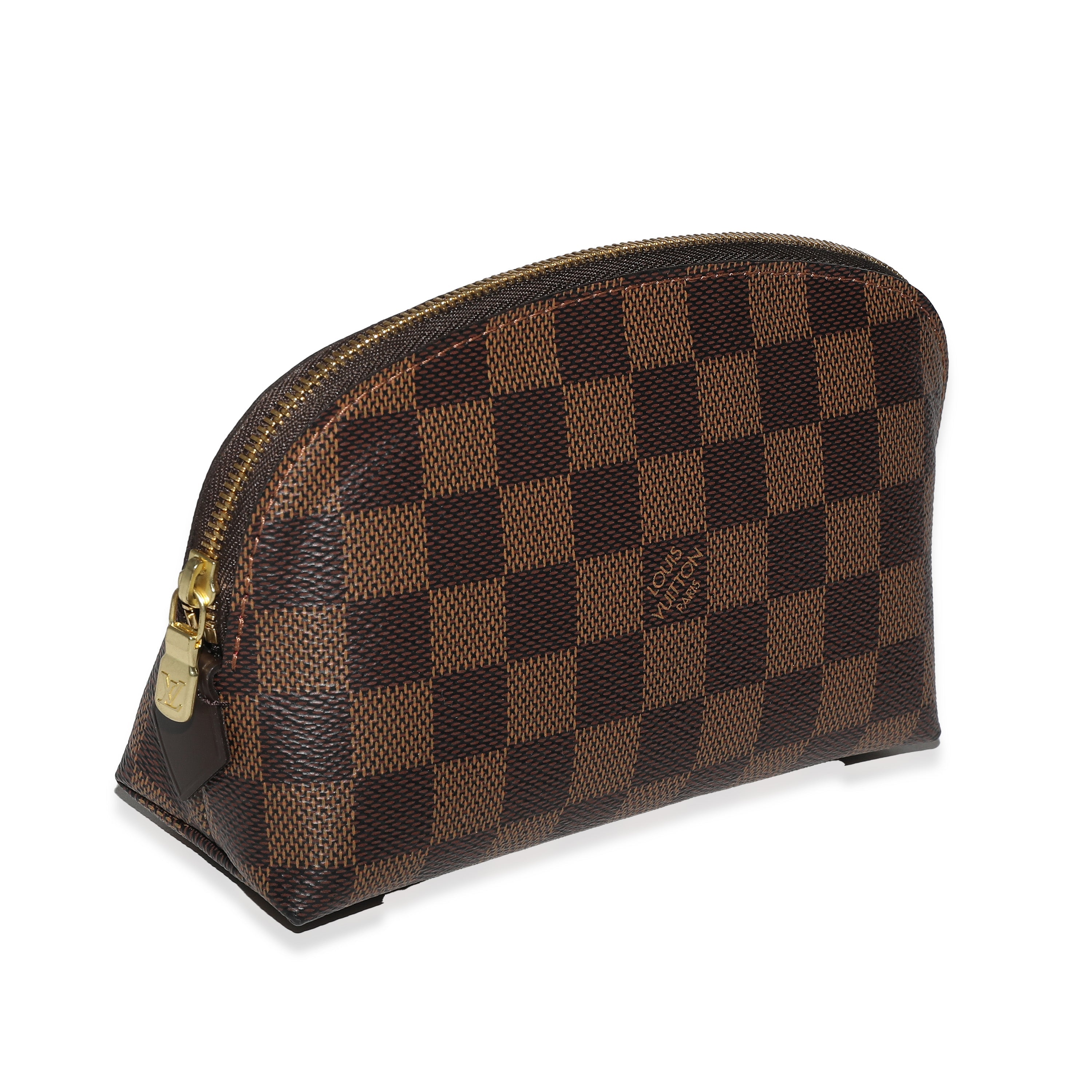 Louis Vuitton Louis Vuitton Damier Ebene Canvas Cosmetic Pouch