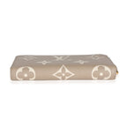 Louis Vuitton Louis Vuitton Dove Cream Monogram Empreinte Zippy Wallet