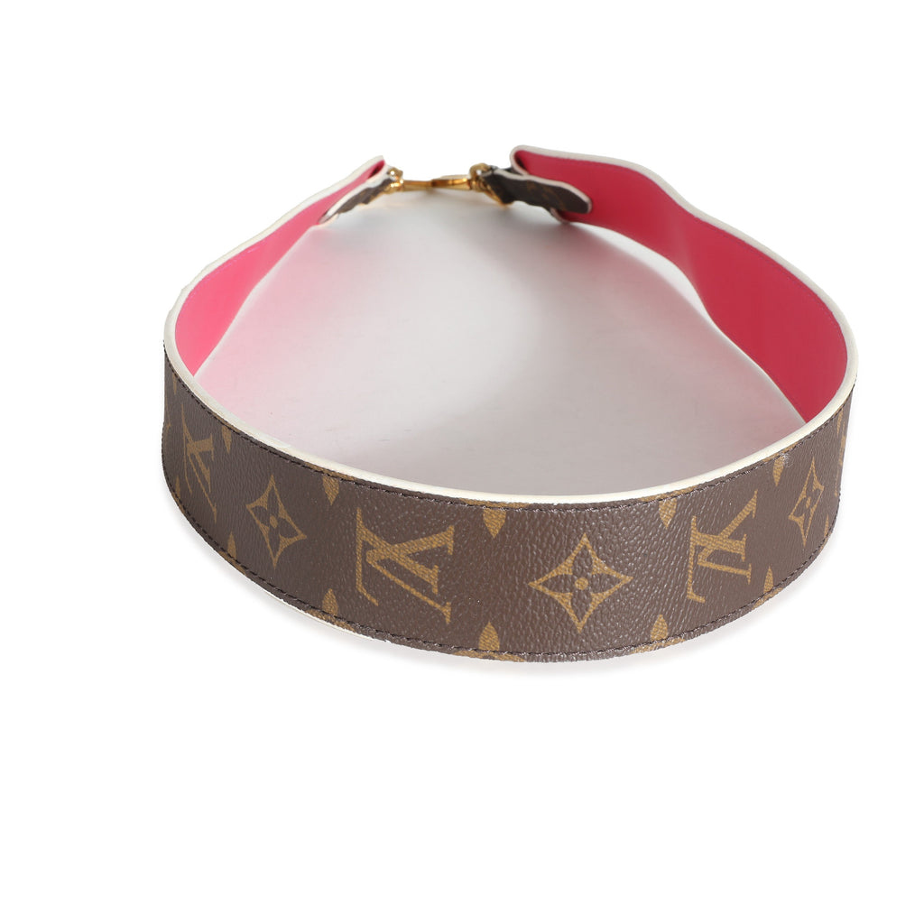 Louis Vuitton Pink Monogram Canvas Bandoulière Strap