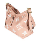 Louis Vuitton Louis Vuitton Trianon Pink Cream Empreinte Monogram Giant Carryall PM