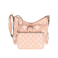 Louis Vuitton Louis Vuitton Trianon Pink Cream Empreinte Monogram Giant Carryall PM