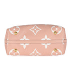 Louis Vuitton Louis Vuitton Trianon Pink Cream Empreinte Monogram Giant Carryall PM