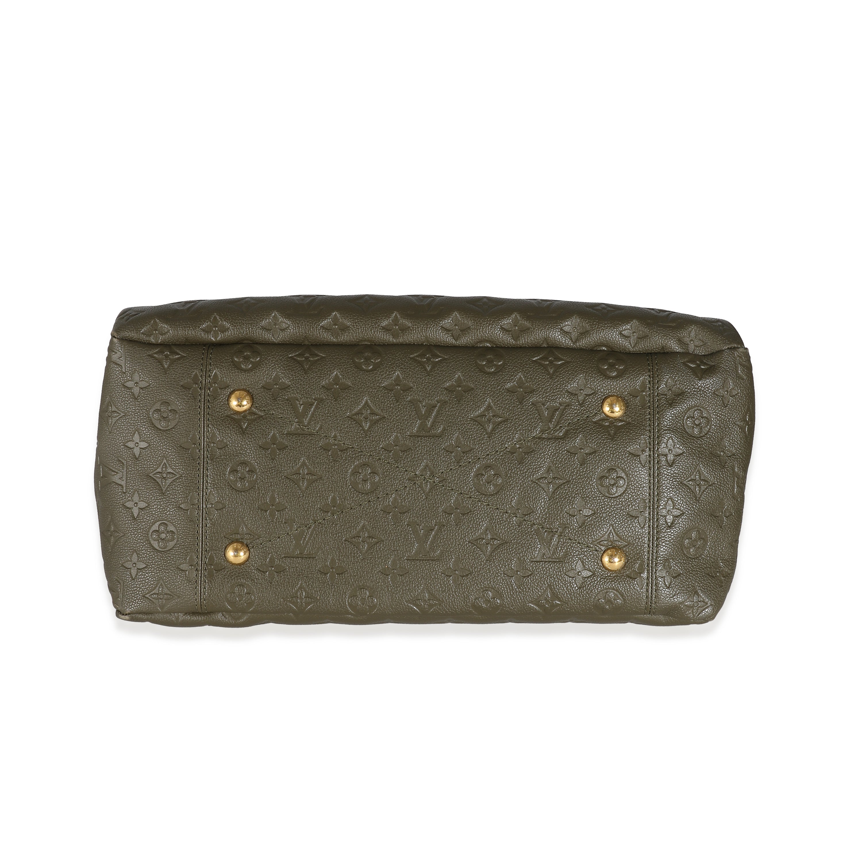 Louis Vuitton Louis Vuitton Khaki Empreinte Artsy MM
