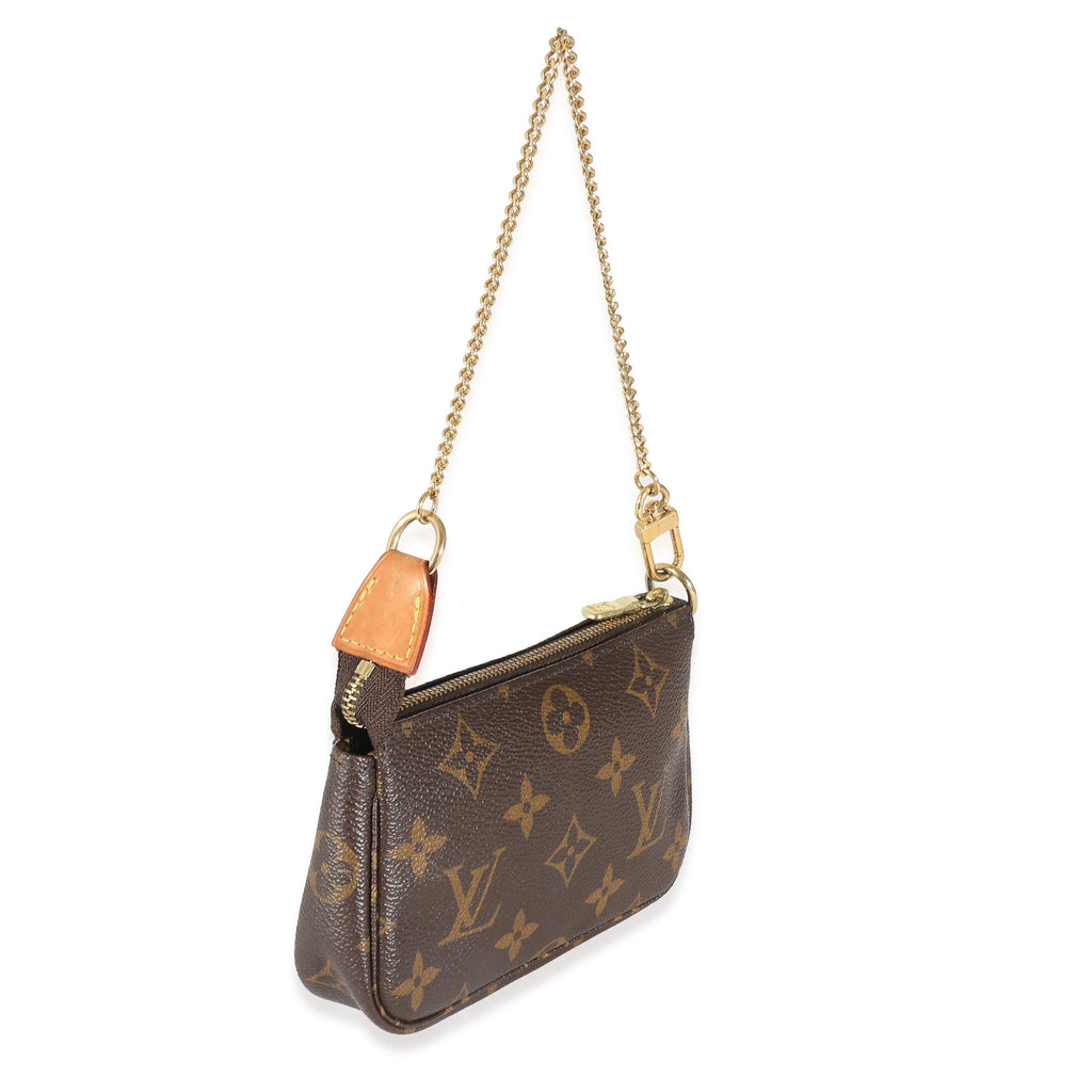 Louis Vuitton Louis Vuitton Monogram Canvas Mini Pochette Accessoires