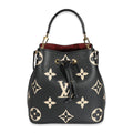 Louis Vuitton Louis Vuitton Black Beige Giant Monogram Empreinte NeoNoe MM