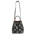Louis Vuitton Louis Vuitton Black Beige Giant Monogram Empreinte NeoNoe MM