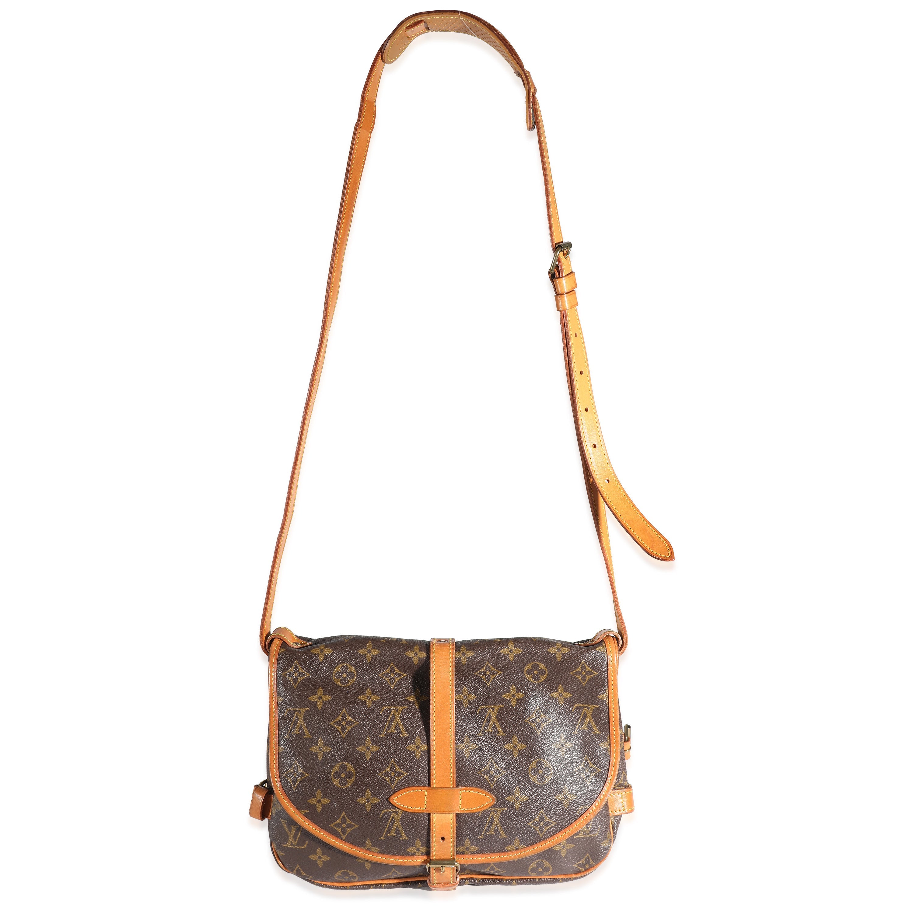 Louis Vuitton Louis Vuitton Monogram Canvas Saumur 30