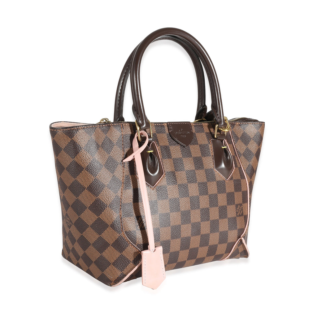 Louis Vuitton Louis Vuitton Rose Ballerine Damier Ebene Canvas Caissa PM
