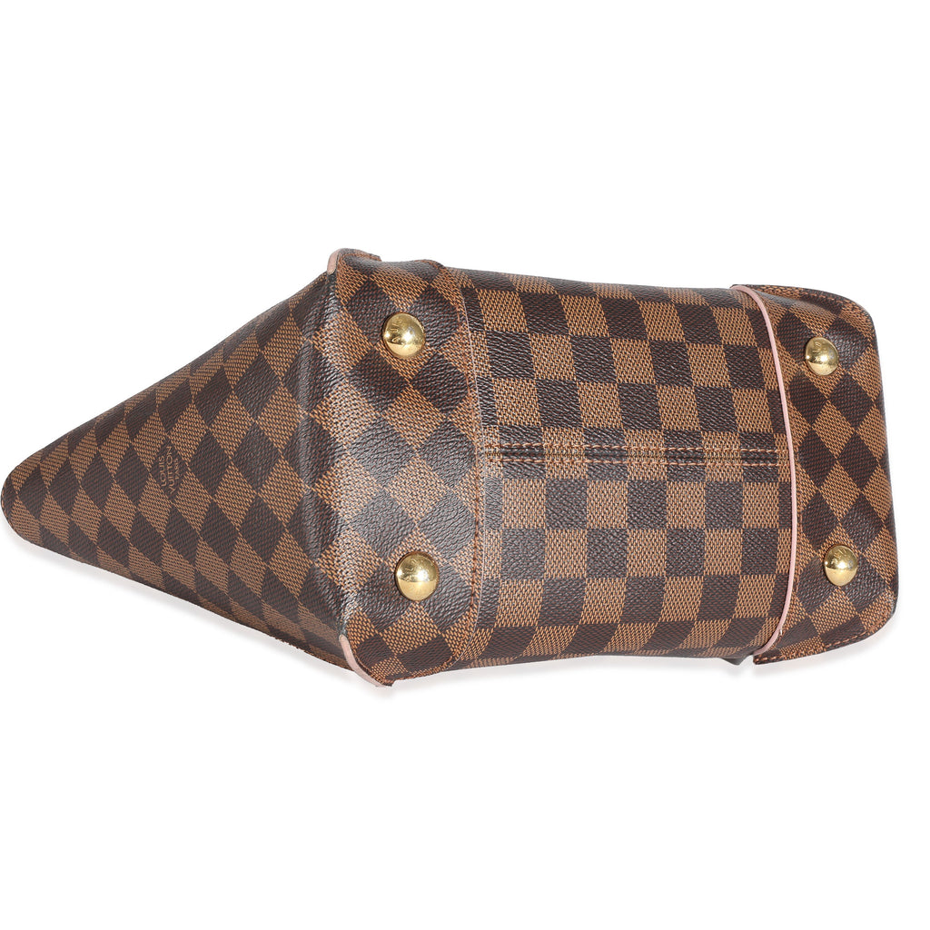 Louis Vuitton Louis Vuitton Rose Ballerine Damier Ebene Canvas Caissa PM