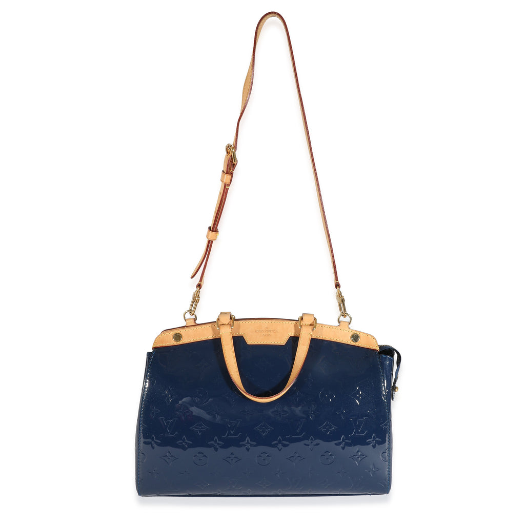 Louis Vuitton Louis Vuitton Grand Bleu Monogram Vernis Brea MM