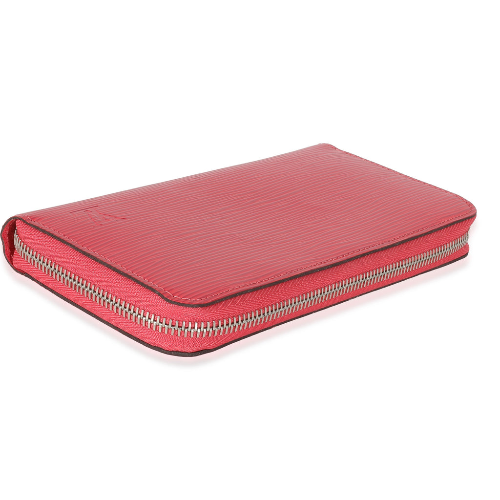 Louis Vuitton Louis Vuitton Pink Epi Zippy Wallet