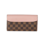 Louis Vuitton Louis Vuitton Magnolia Damier Ebene Canvas Normandy Wallet