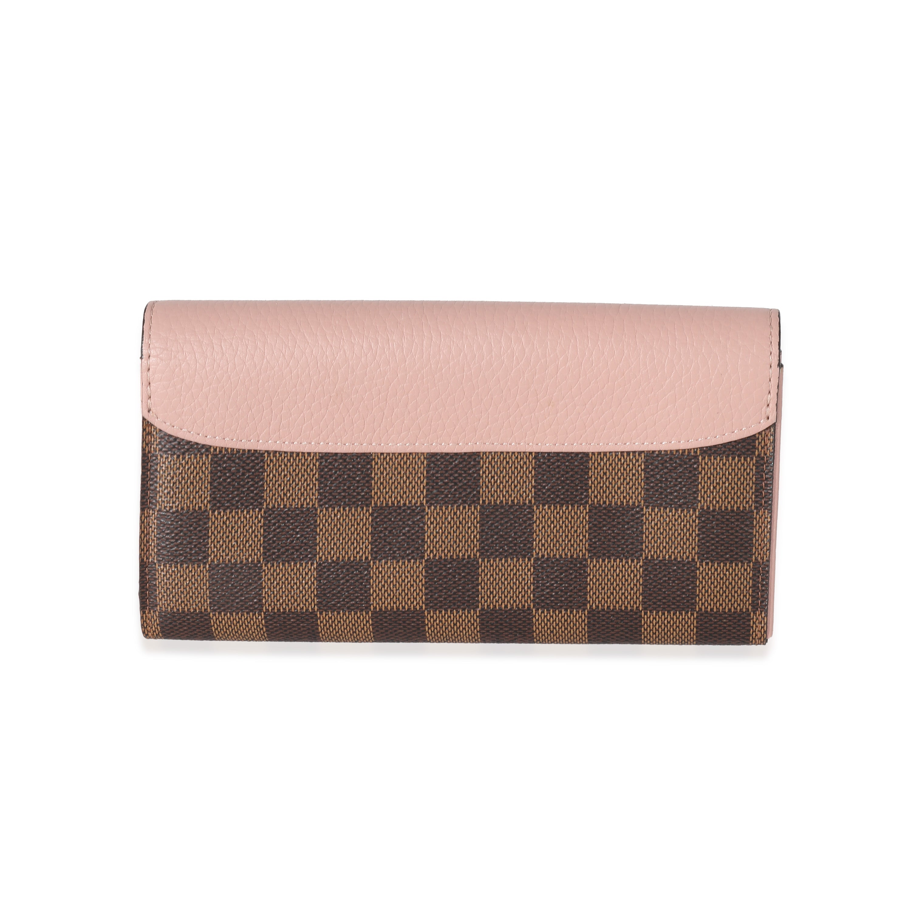 Louis Vuitton Louis Vuitton Magnolia Damier Ebene Canvas Normandy Wallet