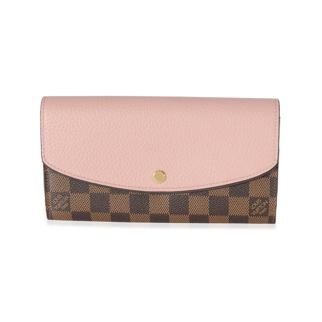Louis Vuitton Louis Vuitton Magnolia Damier Ebene Canvas Normandy Wallet