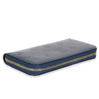 Louis Vuitton Louis Vuitton Grand Bleu Vernis Zippy Wallet