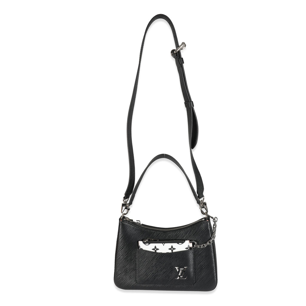 Louis Vuitton Louis Vuitton Black Epi Marelle