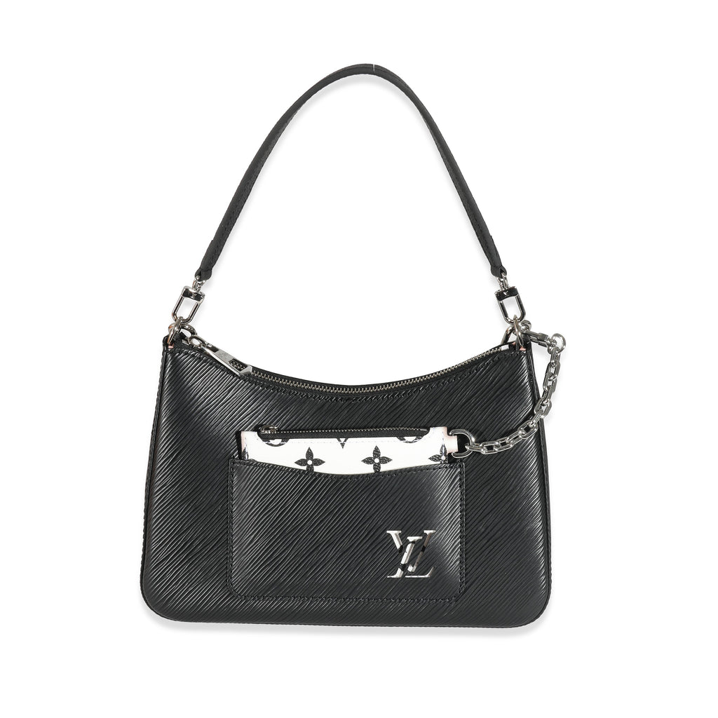 Louis Vuitton Louis Vuitton Black Epi Marelle