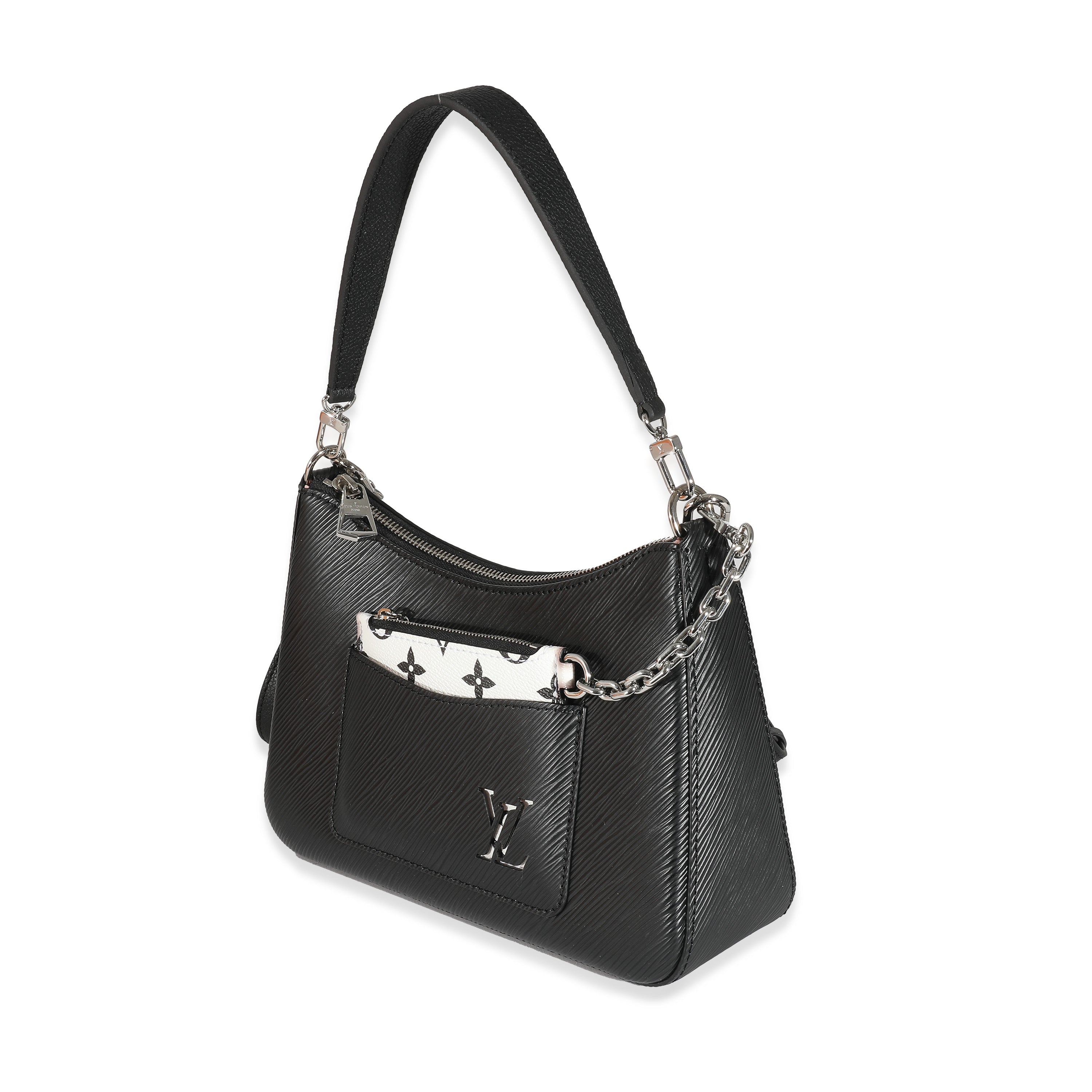 Louis Vuitton Louis Vuitton Black Epi Marelle