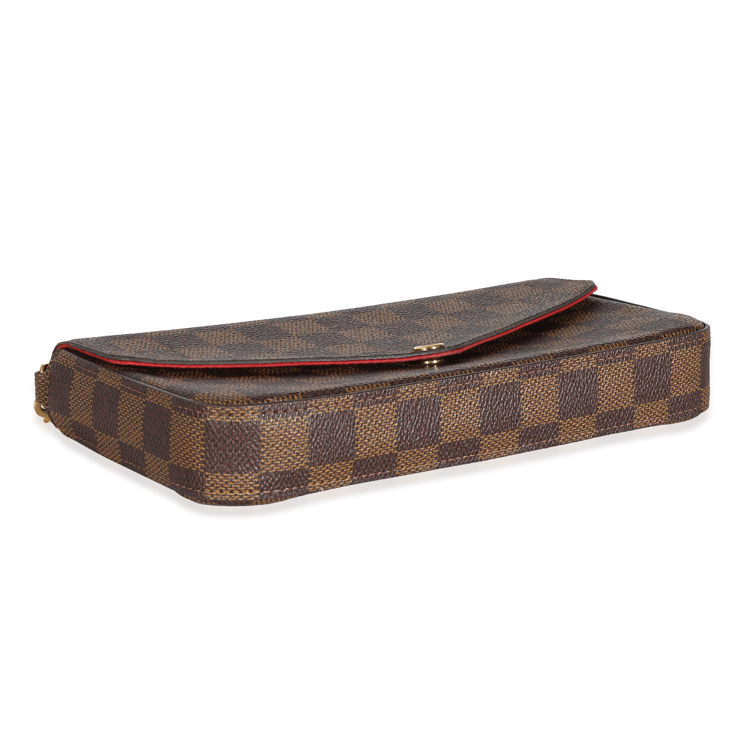 Louis Vuitton Louis Vuitton Cerise Damier Ebene Canvas Félicie Pochette
