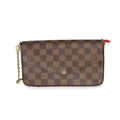 Louis Vuitton Louis Vuitton Cerise Damier Ebene Canvas Félicie Pochette